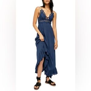 Free People Adella Maxi Dress Sz M